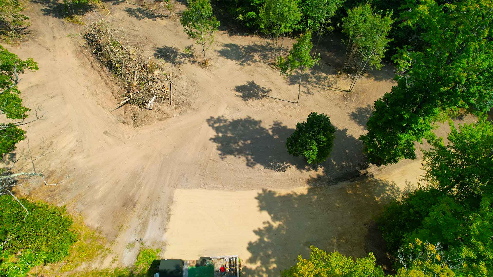 Cabin Land Clearing